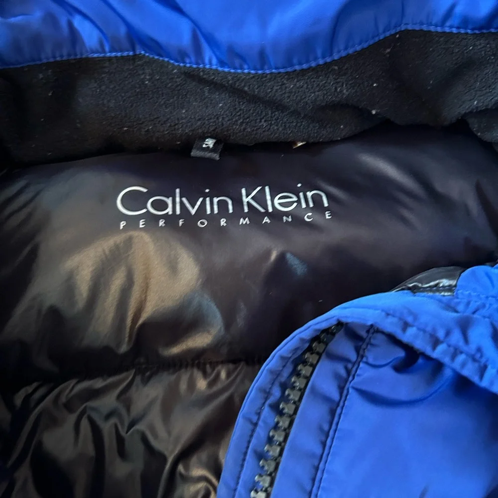 Calvin Klein Performance Blue and Black Jacket - Picture 3 of 16